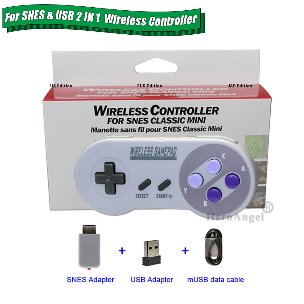 Wireless Gamepad (SNES compatible)